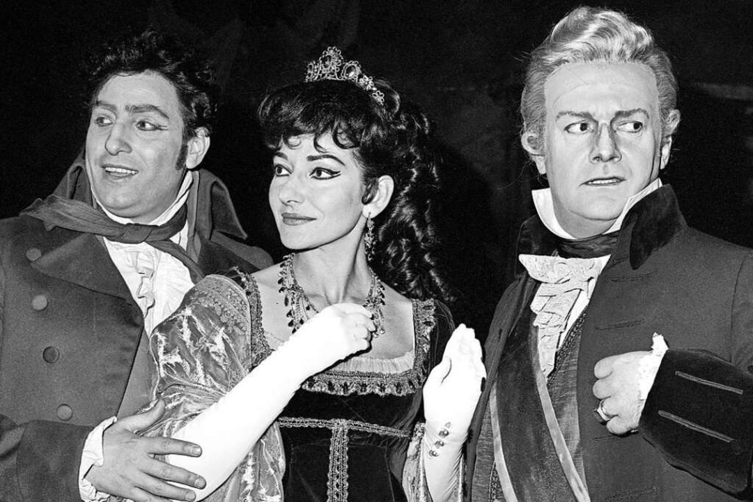 1965 an der Pariser Oper als &#8222;To...enato Cioni (li.) and Tito Gobbi (re.)  | Foto: - (AFP)