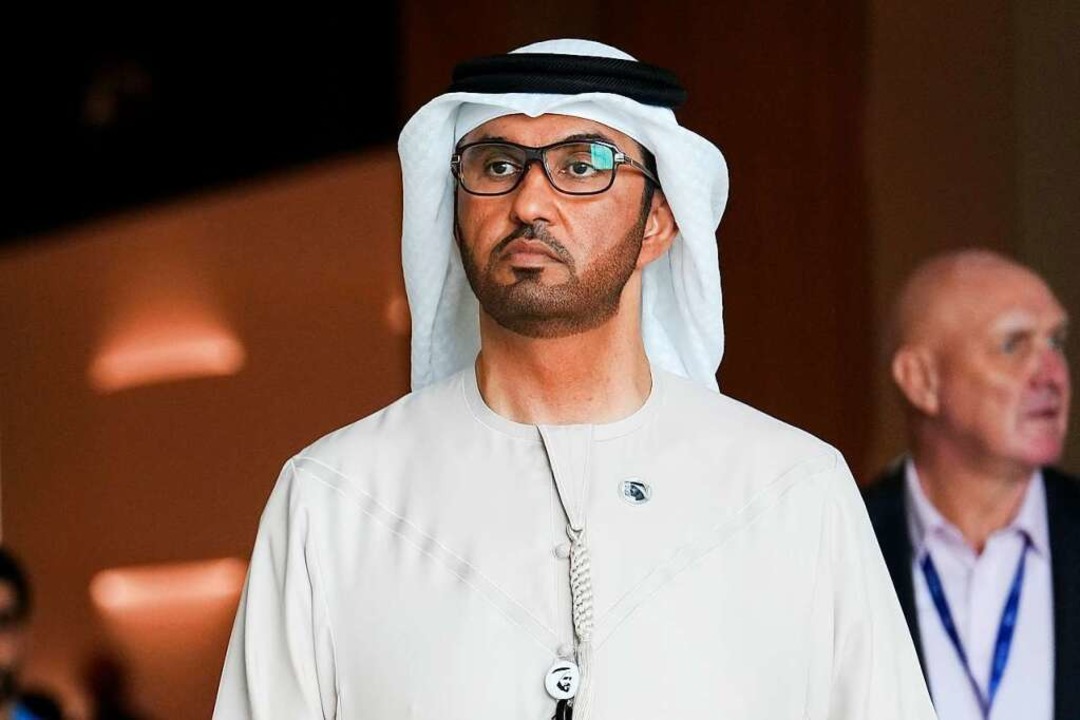 Vereinigte Arabische Emirate, Dubai: Sultan al-Dschaber, COP28-Präsident.  | Foto: Kamran Jebreili (dpa)