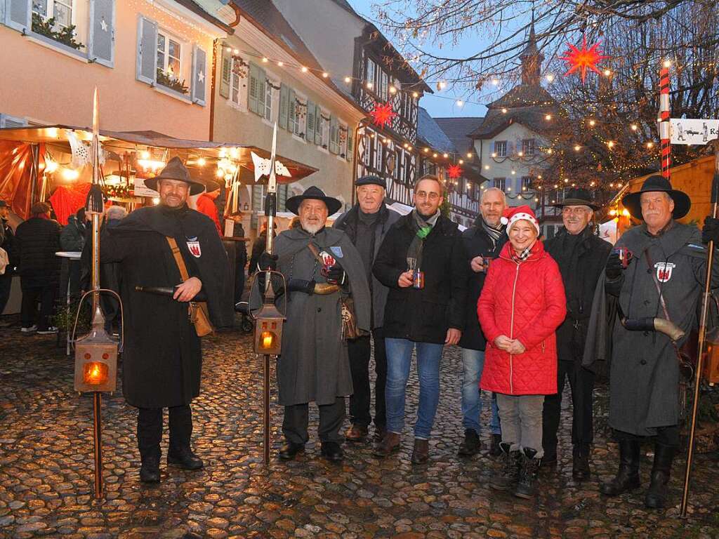 Auf dem Burkheimer Weinachts- und Mittelaltermarkt war einiges geboten.