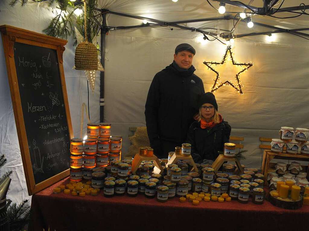 Auf dem Burkheimer Weinachts- und Mittelaltermarkt war einiges geboten.