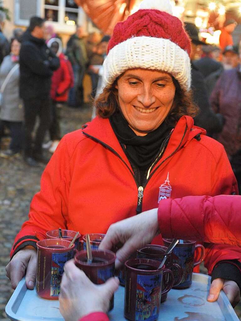 Auf dem Burkheimer Weinachts- und Mittelaltermarkt war einiges geboten.