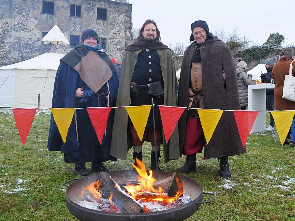 Auf dem Burkheimer Weinachts- und Mittelaltermarkt war einiges geboten.