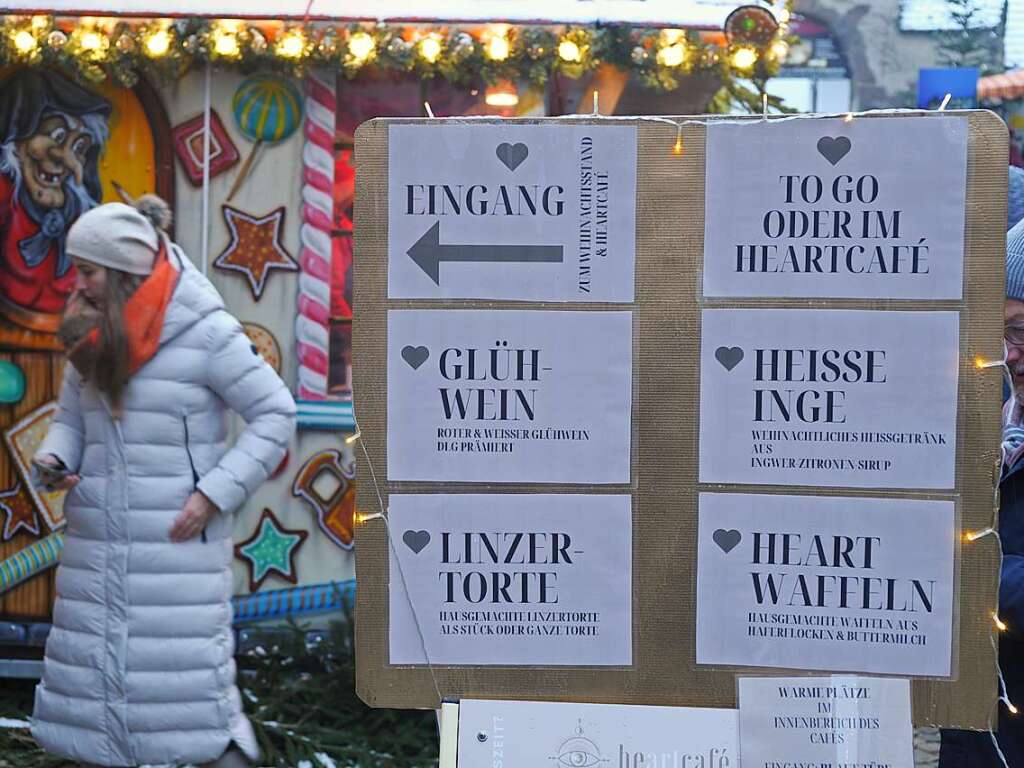 Auf dem Burkheimer Weinachts- und Mittelaltermarkt war einiges geboten.