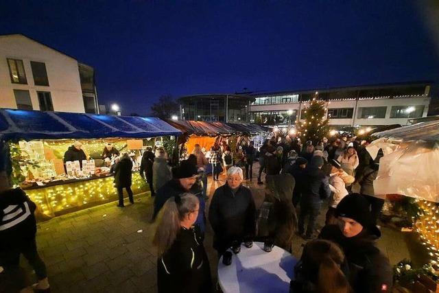 Nach drei Jahren wieder Weihnachtsmarkt in Efringen-Kirchen