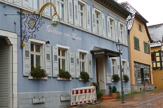 Gasthaus zum Lamm in Ettenheim macht Winterpause bis Mitte Januar