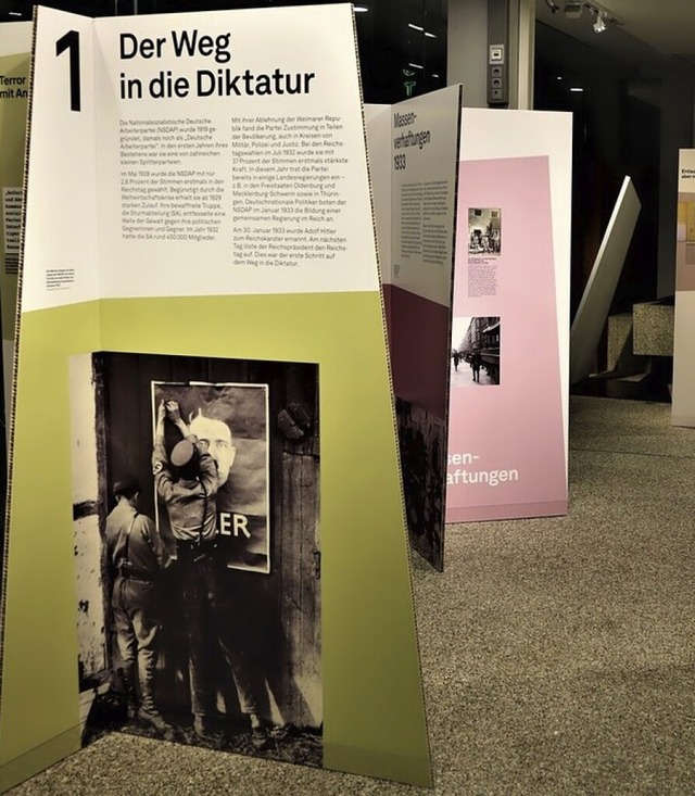 Sonderausstellung zum Nazi-Terror  | Foto: Hans Joachim Off