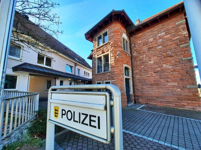 Das Weiler Polizeirevier soll durch einen Neubau ersetzt werden.  | Foto: Hannes Lauber