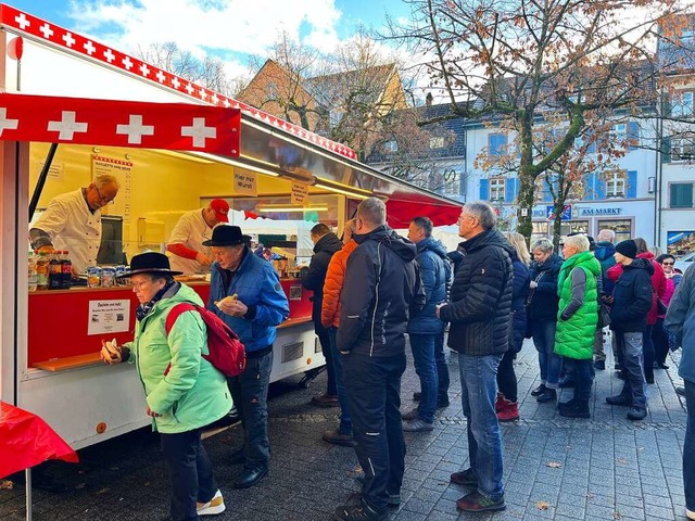 Impressionen vom Kalten Markt am Dienstag  | Foto: Monika Weber