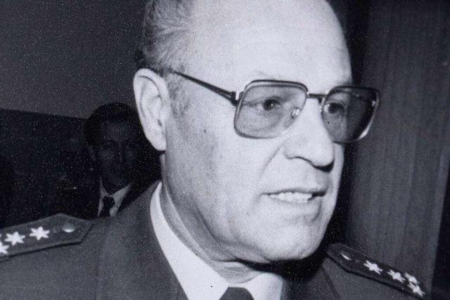 Der langjhrige Mllheimer Polizeichef Host Weber ist gestorben