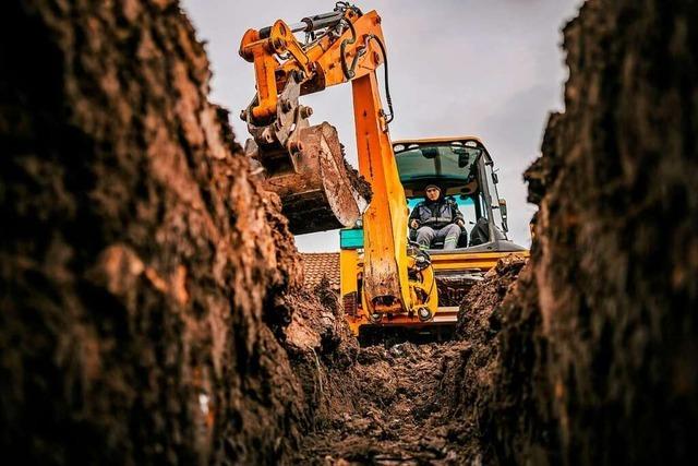 Wer im neuen Baugebiet bauen will, muss sich zeitlich ranhalten