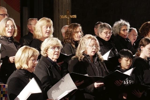 Gemeinschaftserlebnis fr Chor, Orchester und Gste