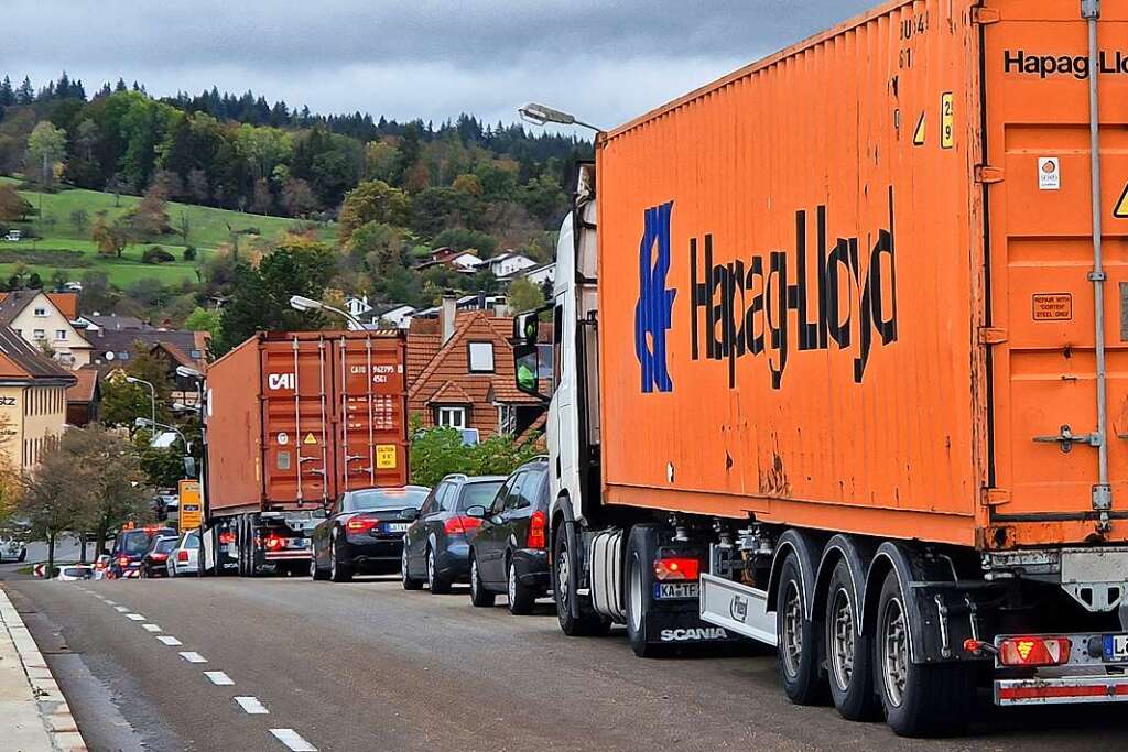 Die Sperrung Auf Der B317 Bei Lörrach Wird Im Laufe Des Mittwochs ...