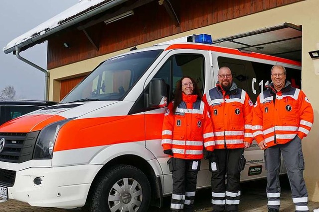 Drei der vier Mitglieder der Bereitsch...hwab, Thorsten Ltzelschwab, Axel Zorn  | Foto: Franziska Kleintges