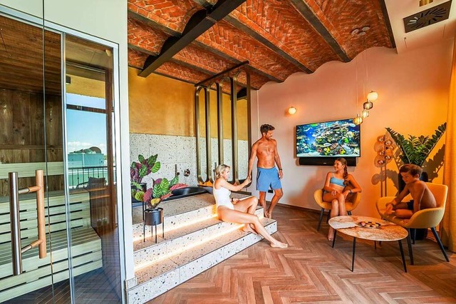 Bei der Tages-Suite inklusive: eine private Sauna, eine Lounge und vieles mehr  | Foto: Europa-Park