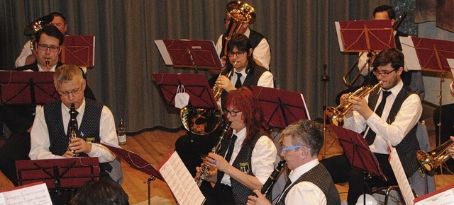 Das Frhlingskonzert des Musikvereins ...ier ein weiterer besonderer Auftritt.   | Foto: Norbert Sedlak