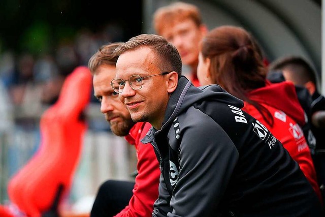 Sascha Schrder (vorne) verlsst den B...igisten SC Lahr Cheftrainer zu werden.  | Foto: Claus G. Stoll