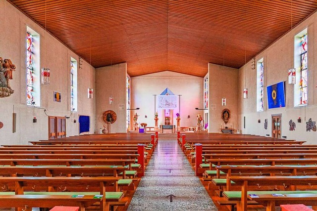 Die Kirche St. Gallus in Hugstetten ist bis auf Weiteres geschlossen.  | Foto: Hubert Gemmert