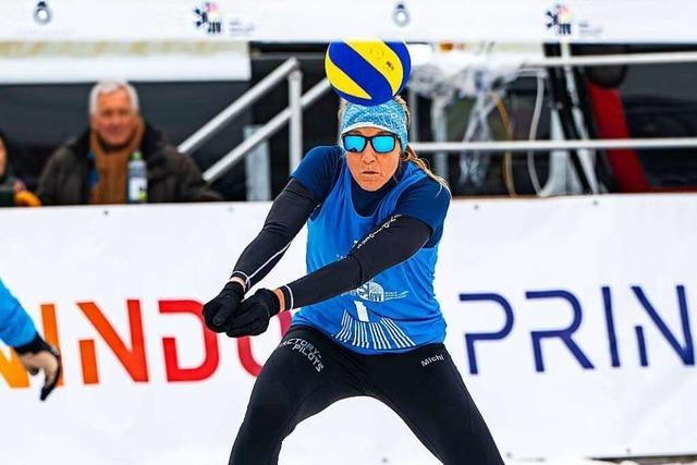 Schneevolleyballer machen in Todtnauberg Halt und wollen zu Olympia