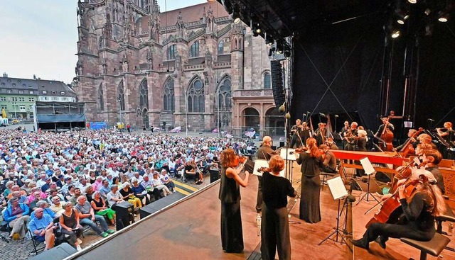 Wie bereits in diesem Jahr wird das Fr... den Mnsterplatz-Konzerten auftreten.  | Foto: Michael Bamberger