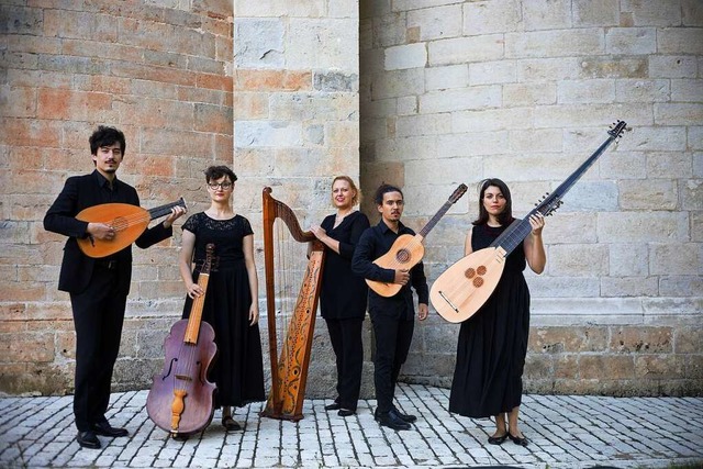 Concerto di Margherita spielt bei Stim...rdings ohne die erkrankte Harfenistin.  | Foto: VINCENT ARBELET