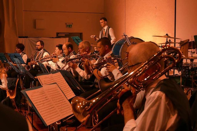 Gekonnt spielte der Musikverein beim Jahreskonzert auf.  | Foto: Ulrich Senf