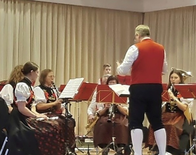 Viel Applaus erhlt der Musikverein Albtal fr sein Konzert.  | Foto: Musikverein Albtal