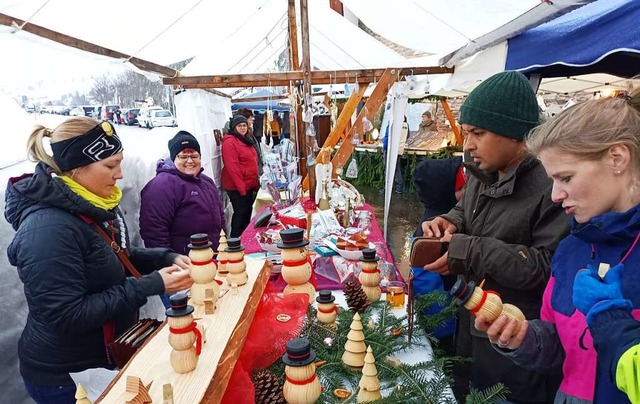 Geschenkideen fr das Weihnachtsfest gab es beim Weihnachtsmarkt in Todtnauberg.  | Foto: Ulrike Jger