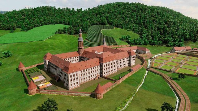 Die Videoanimation zur  Klosteranlage in Ettenheimmnster ist eines der Themen.  | Foto: Jrg Sieger