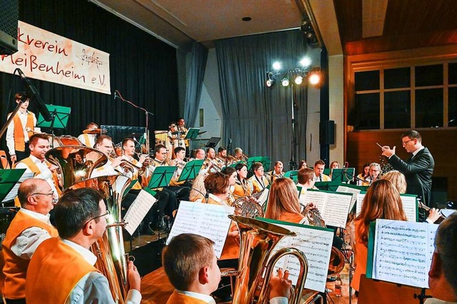 Der Musikverein Meienheim brillierte ...chester und auch dank seiner Solisten.  | Foto: Endrik Baublies