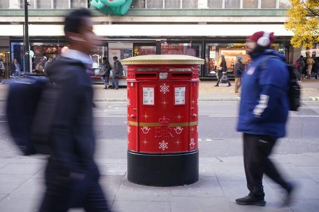 O du frhliche Insel: Briefksten in Grobritannien verbreiten Besinnlichkeit