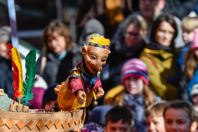 Die Puppenparade lockte im Mrz dieses... viele Besucherinnen und Besucher an.   | Foto: Endrik Baublies