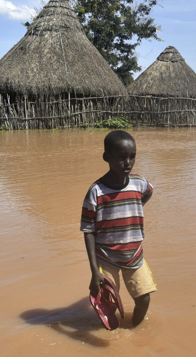 Ein berschwemmtes Dorf in Kenia (Aufnahme von 2018)  | Foto: Andrew Kasuku