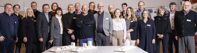 Die Jury des Architektenwettbewerbs mi...e, der Vorsitzende des Preisgerichts.   | Foto: Jigal Fichtner