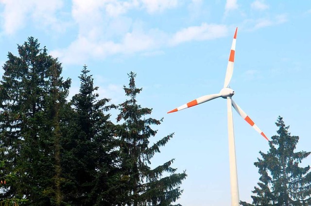 Die geplanten Windrder auf dem Brombe...hen, das stt nicht auf Begeisterung.  | Foto: Kathrin Blum