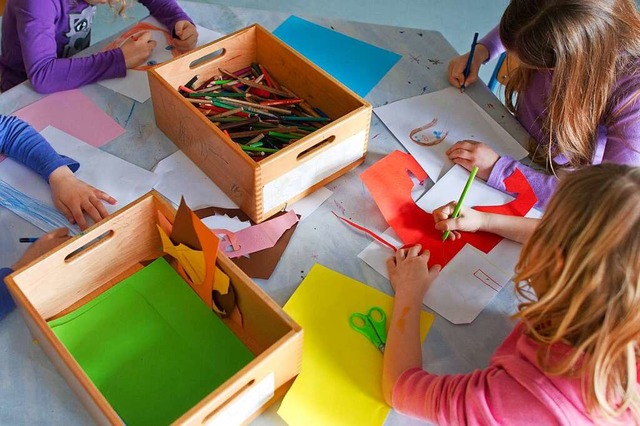 Ab dem Schuljahr 2026/2027 gibt es ein...Grundschule fr die Klassenstufe eins.  | Foto: Uwe Anspach (dpa)