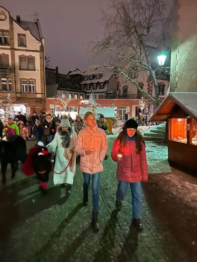 Der Lichterumzug startet am Emmendinger Schlossplatz.  | Foto: Veranstalter