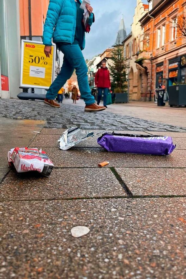 Vermllung wie hier in der Scheffelstr...in einigen Bereichen der Kernstadt zu.  | Foto: Nicolai Kapitz