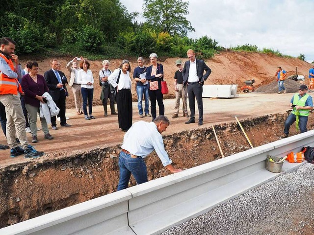 Die Sanierung der L106 zwischen den He...tadt und Bleichheim ist abgeschlossen.  | Foto: Michael Haberer