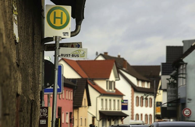 Elf Haltestellen steuert der Rust-Bus an, bald sollen es zwlf sein.   | Foto: Sandra Decoux