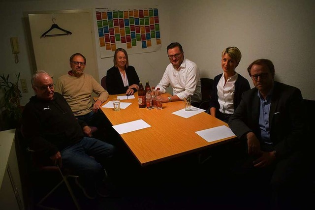 Die Jury (von links): der stellvertret...neffe von Hermann Stratz Michael Krug  | Foto: Michael Krug