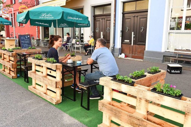 Gastronomen knnen weiterhin auf Parkp...linien fr die Innenstadt beschlossen.  | Foto: Rita Eggstein