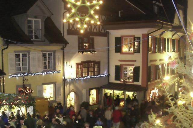 Start zur Altstadtweihnacht in Laufenburg