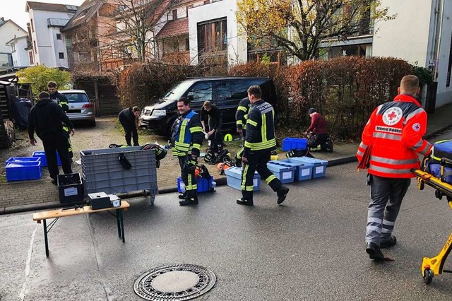 Feuerwehreinsatz in Kollnau am 15. Dezember  | Foto: Freiwillige Feuerwehr Waldkirch