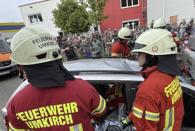 Die Umkircher Feuerwehr soll ein neues Gertehaus bekommen.   | Foto: Mario Schneberg