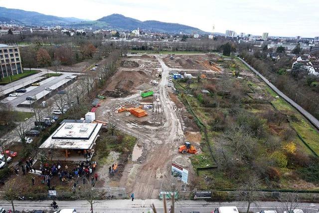 Im Freiburger Vorzeigequartier Kleineschholz sind harte Nsse zu knacken