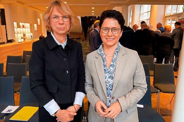 Iris Janke und Marion Gentges  | Foto: Helmut Seller