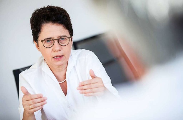 Marion Gentges (CDU), Ministerin der J...und fr Migration in Baden-Wrttemberg  | Foto: Christoph Schmidt (dpa)