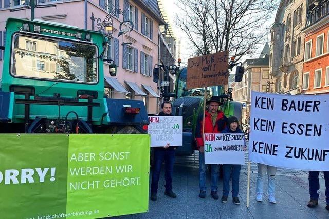 Bauern aus Landkreisen Lrrach und Waldshut machen gegen Regierungsbeschluss mobil