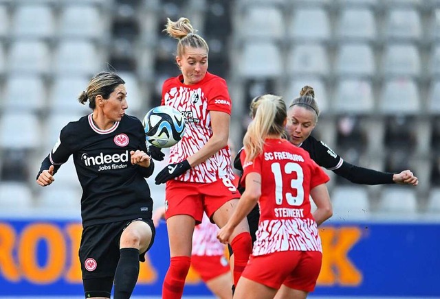 SC-Frauen gegen Frankfurt  | Foto: Achim Keller