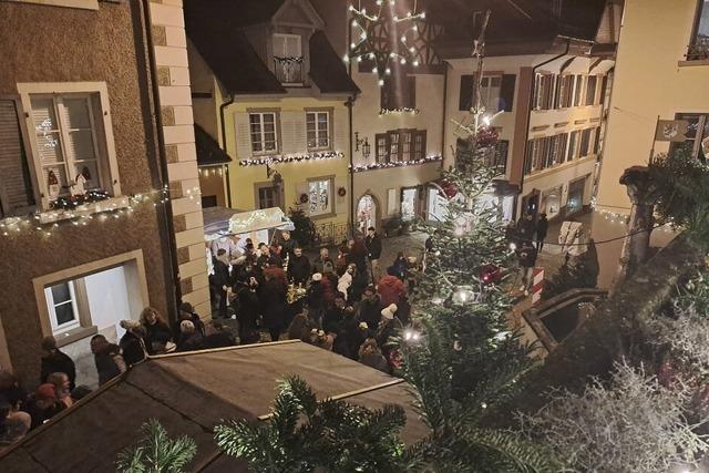 Stimmungsvolle Altstadtweihnacht in Laufenburg